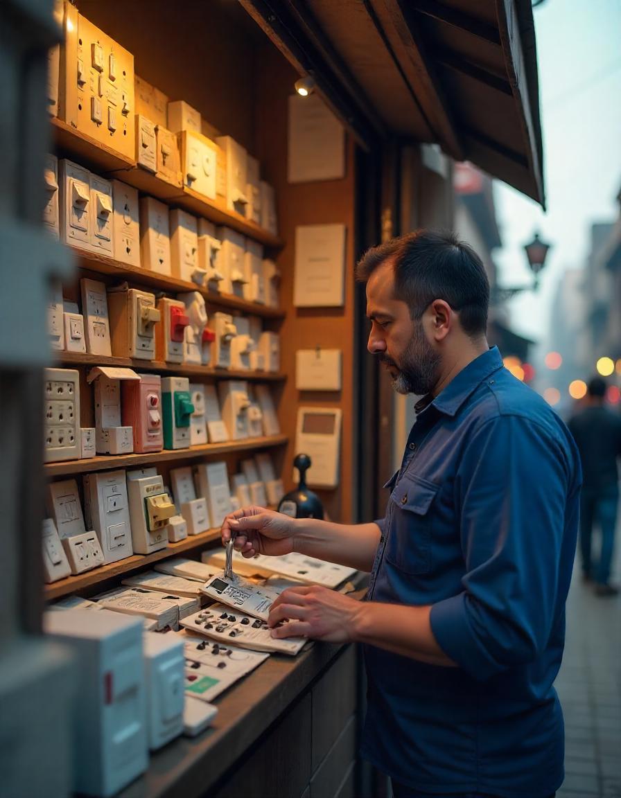 Best Anchor Switches Shop in Chandni Chowk | Wholesale Market & Dealers
